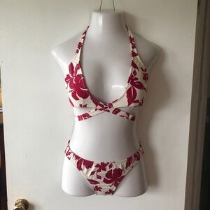 VTG Radio Fiji Wrap Floral Bikini